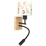 Brilagi LED fleksibilna lampa BOBO WOOD 1xE27/25W/230V + LED/3W hrast/crna/bela/životinje Cene