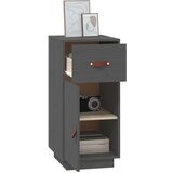  Komoda siva 34x40x75 cm trdna borovina, (20654743) | Shoptok.si