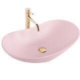 REA Bath Nadgradni umivaonik Rea Royal Powder Pink Matt | shoptok.hr