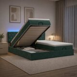  Krevet od pjene s madracem i LED-om Tamnozelena 160 x 200 cm | shoptok.hr