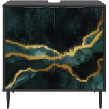  Kupaonski ormar WIJHE Crni hrast 60 x 40 x 61 cm | shoptok.hr