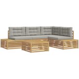  6 pcs Set vanjskih sofa Poliester Bijela | Eponuda.com