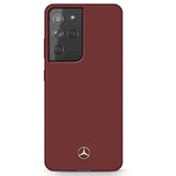 Mercedes MEHCS21LSILRE S21 ULTRA G998 CZERWONY/RED HARDCASE SILICONE LINE, (21834019) | Shoptok.si