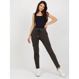 RELEVANCE Sweatpants-RV-DR-8695.80-dark khaki | Shoptok.si