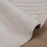  Tepisi za područja Kružni GALATI Krema Ø 120 CM Poliester | shoptok.hr
