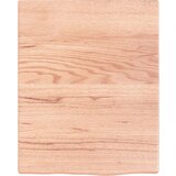  Stenska polica svetlo rjava 40x50x2 cm trdna hrastovina | Shoptok.si