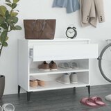 Ormarić Omarica za čevlje visok sijaj bela 70x36x60 cm inženirski les, (20709835) | Shoptok.si
