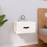  Zidni noćni ormarić bijeli 40 x 29,5 x 22 cm | shoptok.hr