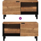  Klub stolić 80x50x40 cm Masivno drvo akacije | Shoptok.si