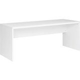 XORA pisalna miza leseni material bela, visoki sijaj | Shoptok.si