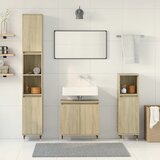  3-dijelni set kupaonskog namještaja boja hrasta sonome drveni | shoptok.hr