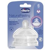 Chicco 008254 duda bočica, nf silikon quick 6+ Slike