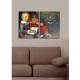 Wallity zidni sat 2P3040CS-133, 64x40 cm, 2 dela Cene