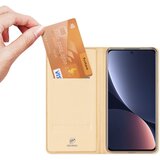 Dux ducis SKIN PRO PREKLOPNA FUTROLA ZA XIAOMI 12 PRO ZLATA | Shoptok.si