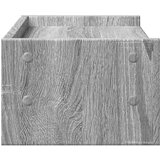  Stalak za monitor siva boja hrasta 42x24x16cm konstruirano drvo | shoptok.hr