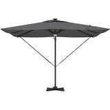 Roma Suncobran Antracit 286 x 284 x 270 cm Aluminij i poliester | Eponuda.ba