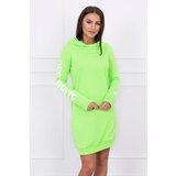 Kesi Dress off White Green Neon | Shoptok.si