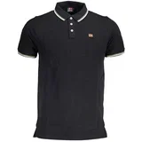 NORWAY 1963 BLACK MEN'S SHORT SLEEVED POLO SHIRT