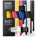LIQUITEX Basics Set akrilnih boja (Razvrstano po boji, 4 Kom. x 75 ml, Tuba) Cijene