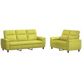  Set sofe 2 pcs Svijetlo zelena Tkanina | shoptok.hr