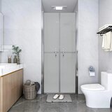vidaXL vrata za tuš mlečna esg 81x190 cm | Shoptok.si