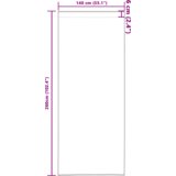  Zavjese sa zavjesama 2 pcs Tamno plava 260 x 140 cm Poliester | shoptok.hr