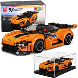  Construction Bricks Sports Car Orange Display Case 423 pcs. | Shoptok.si