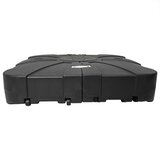 vidaXL Podloga za suncobran Crna Plastika 88 x 88 x 19 cm Rotirajuća | shoptok.hr
