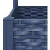  Sadilica s rešetkom tamnosiva 80 x 40 x 136 cm pp | shoptok.hr