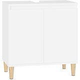 Ormarić za umivaonik bijeli 58 x 33 x 60 cm konstruirano drvo | shoptok.hr