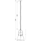 Globo 15281G - visilica na lancu kutum 1xE27/40W/230V | Eponuda.com
