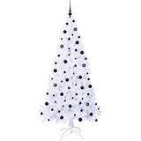  Umjetno božićno drvce s stalakom Bijelo 210 cm PVC i čelik | shoptok.hr