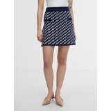Orsay Navy Blue Women's Sweater Skirt - Women's Cene