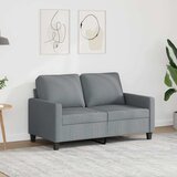 Dvosjed od tkanine svjetlosivi 120 cm | Eponuda.ba