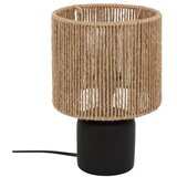 Atmosphera Stona lampa KOBY 1xE14/40W/230V konoplja/crna | Eponuda.com
