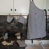 TISECO Set kuhinjska prijemalka Yinte 14x18cm / črn / 2 kos / bombaž, poliester, (5000198291) | Shoptok.si