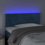  LED uzglavlje tamnoplavo 80 x 5 x 78/88 cm baršunasto | shoptok.hr