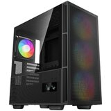 DeepCool CH560 DIGITAL ATX Kuciste, Dual Status Display, 3xLED 140mm +1x120mm, Staklena strana,USB-C | ePonuda.com