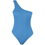 Trendyol swimsuit - Blue - Textured Cene