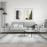 vidaXL Klubske mizice 2 kosa betonsko sive 50x50x40 cm konstruiran les Cene