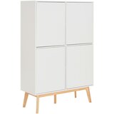 MID.YOU VISOKA KOMODA, bela | Shoptok.si