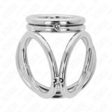 Kink trostruki kromirani metalni prsten za penis - Model 1 | shoptok.hr