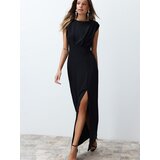 Trendyol ženska duga haljina, crna | Eponuda.com