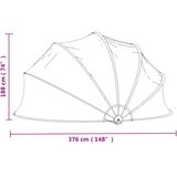  Okrugla bazenska kupola 376 x 188 cm PVC | Eponuda.com
