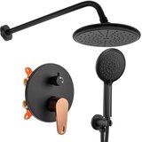 REA Bath REA UGRADBENI TUŠ SET MILD BLACK ROSE GOLD + BOX Cijene