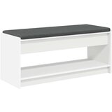  Haldna klop z blazino s polico Bela 103 x 38 x 45 cm, (5000155679) | Shoptok.si