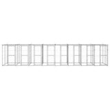 Vanjski kavez za pse od pocinčanog čelika s krovom 19 36 m² | shoptok.hr