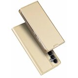 Dux ducis Skin Pro – preklopna torbica za Samsung Galaxy A34 zlatne boje | shoptok.hr