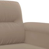  3-dijelni set sofa s jastucima smeđesivi od mikrovlakana | shoptok.hr