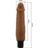 Pretty Love Waldorf Sliding Skin Vibrator 21,5cm Brown | Shoptok.si